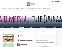 Tablet Screenshot of juuka.fi